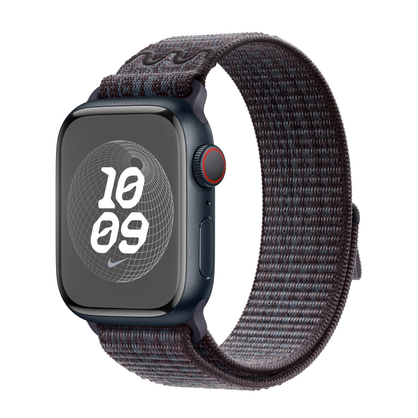 Apple 41mm Black/Blue Nike Sport Loop