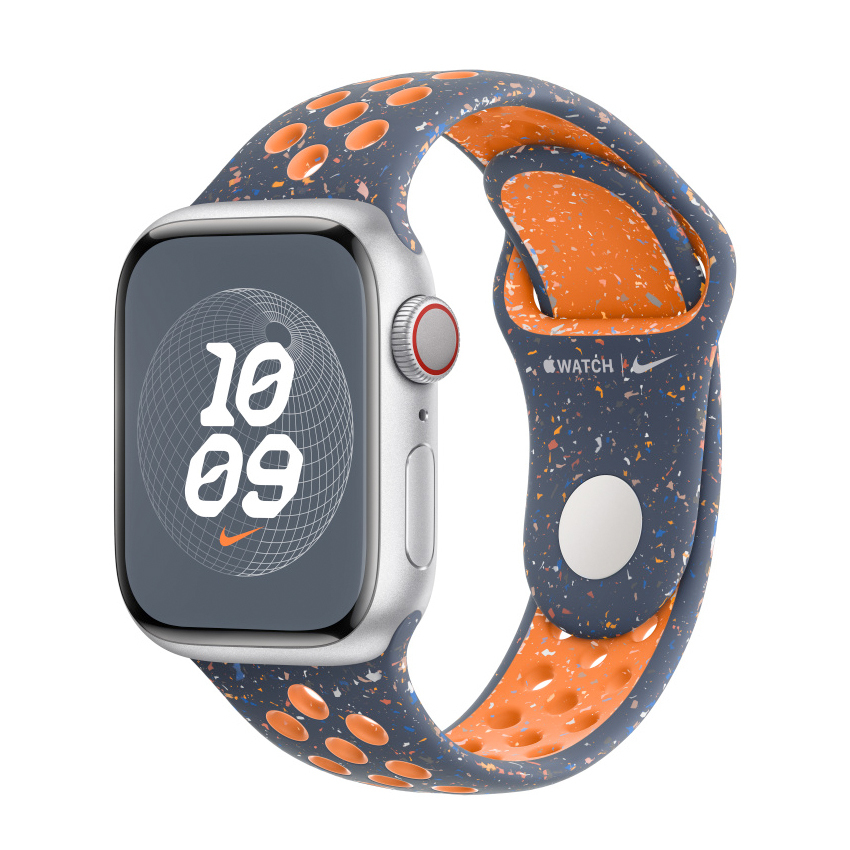 Apple 41mm Blue Flame Nike Sport Band - S/M