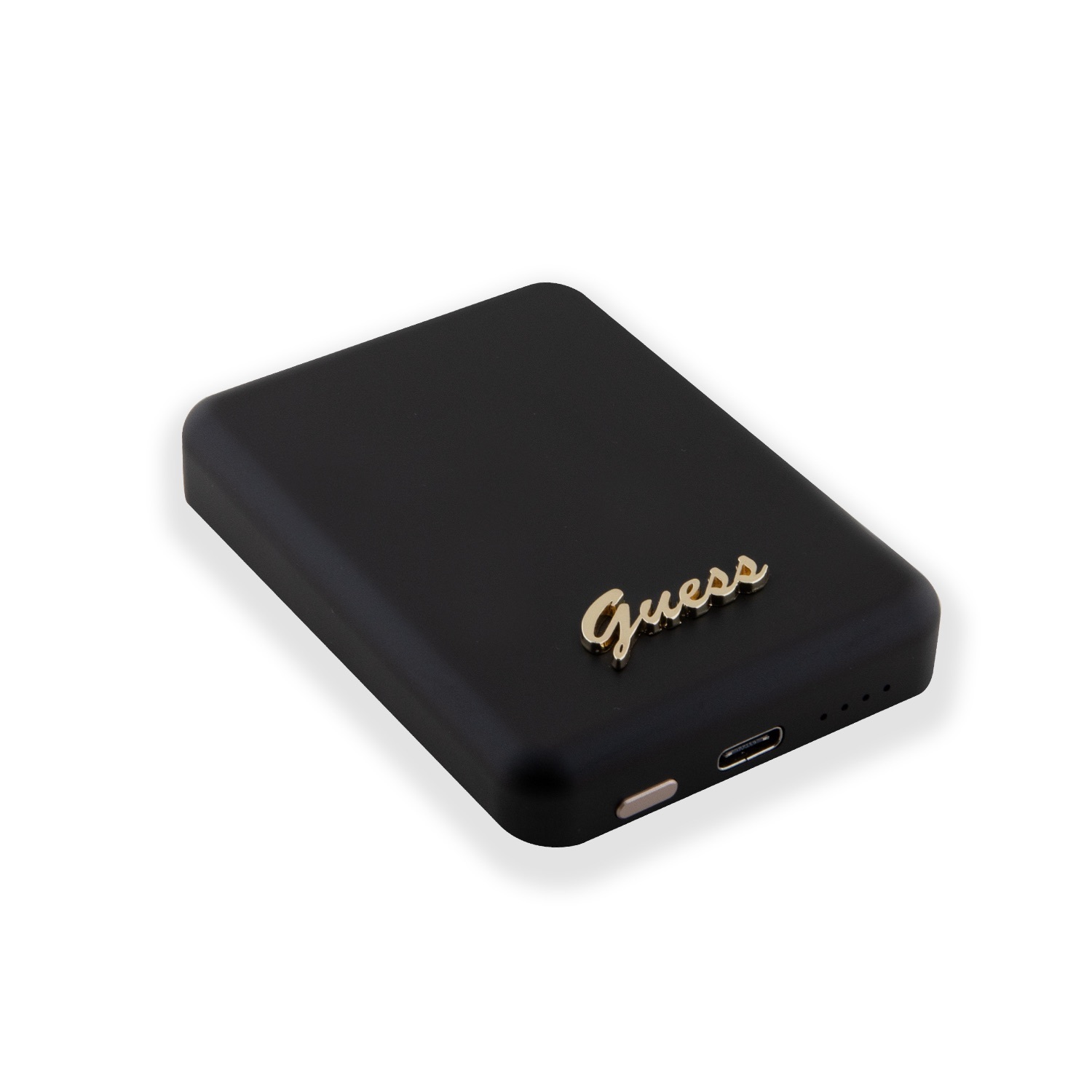 Zdjęcie do “Guess Metal Script Logo MagSafe 5W 3000mAh czarny - powerbank”.
