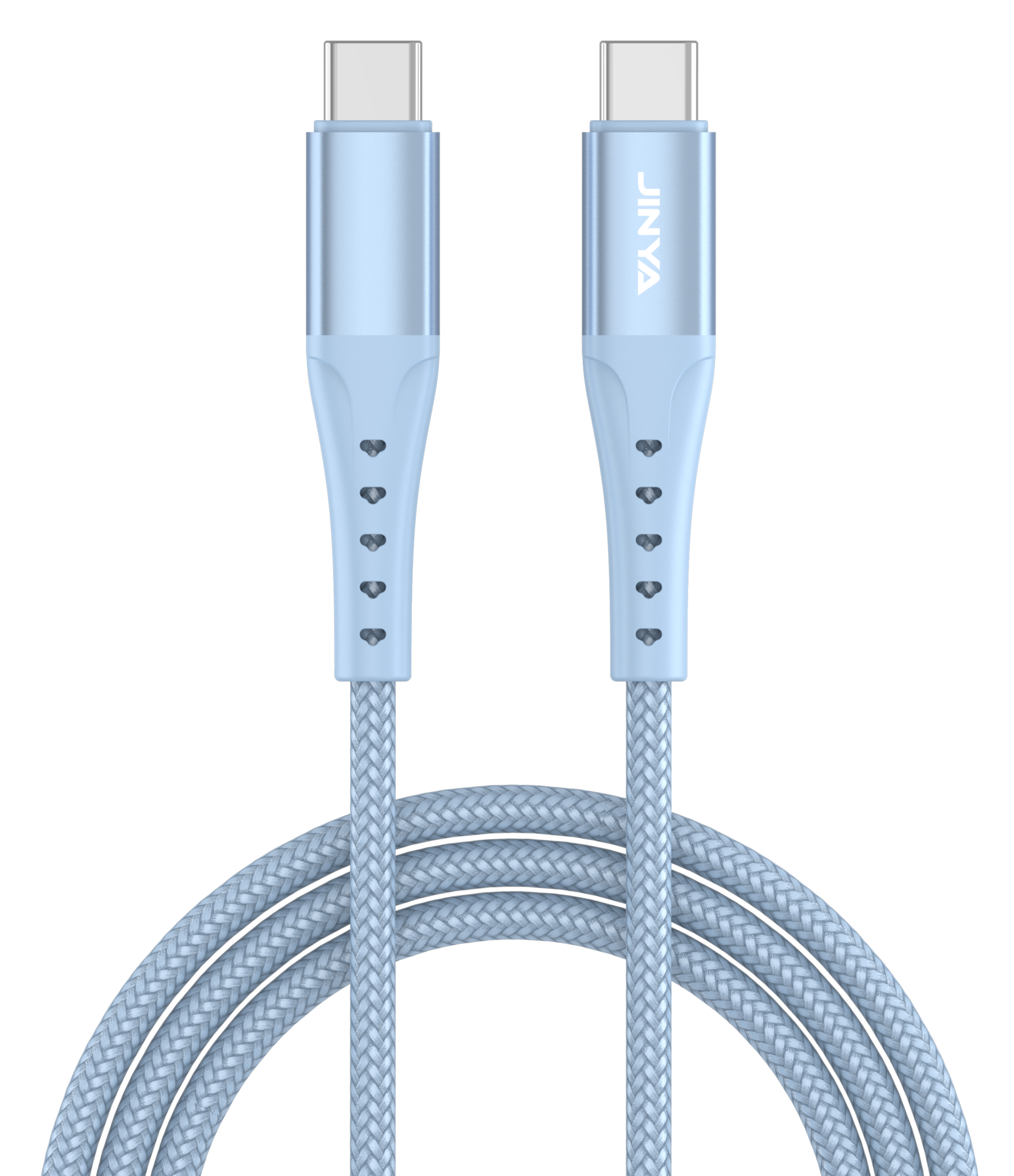 Jinya TechLink USB-C To C Cable 1,8m Light Blue - kabel USB-C