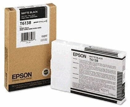 Epson tusz Matte Black poj. 110ml do drukarek Stylus Pro 4400/4450 (C13T613800)