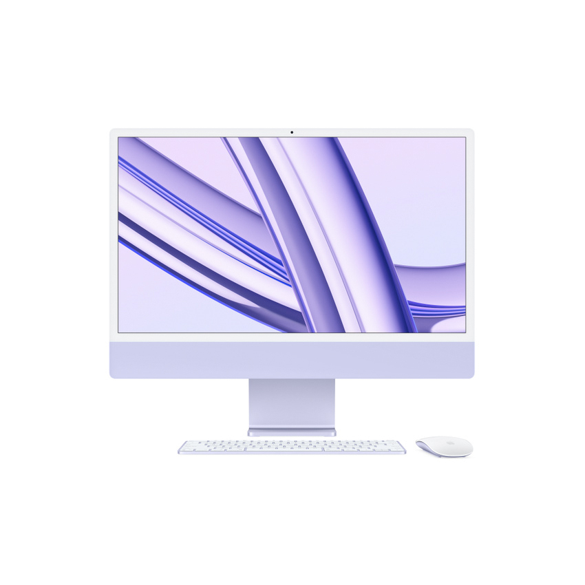 Apple iMac Retina 4,5K 24’’ M3 8 rdzeni CPU/10 rdzeni GPU/8GB/512GB SSD (fioletowy) - nowy model