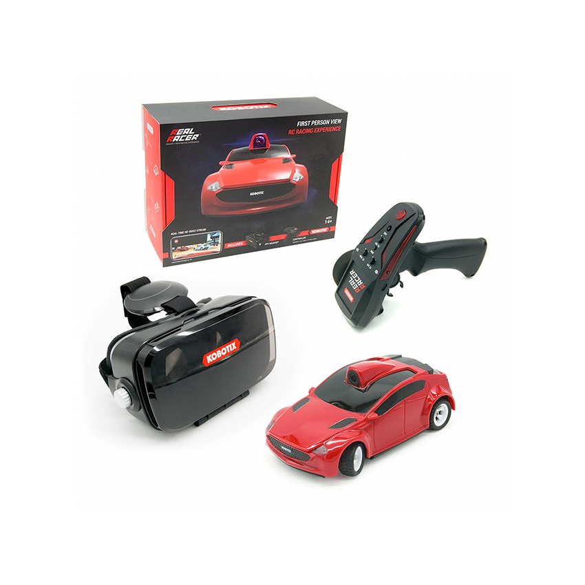Kobotix Real Racer First Person View RC Car Red - samochodzik zdalnie sterowany
