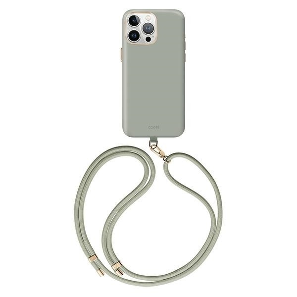 Zdjęcie do “UNIQ Coehl Creme Magsafe Soft Sage - etui iPhone 15 Pro Max”.