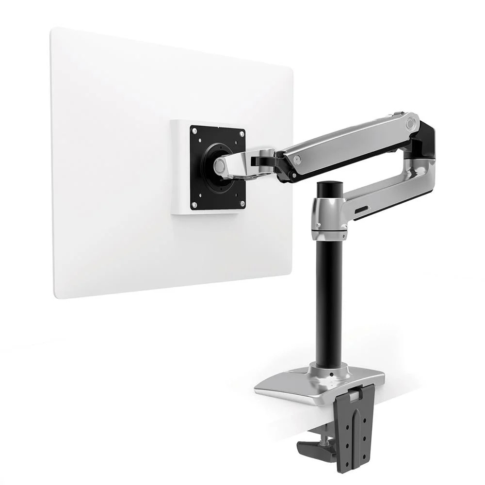 Zdjęcie do “Ergotron LX Desk mount Arm Polerowane Aluminium - uchwyt biurkowy do monitora z wysokim punktem montażowym”.