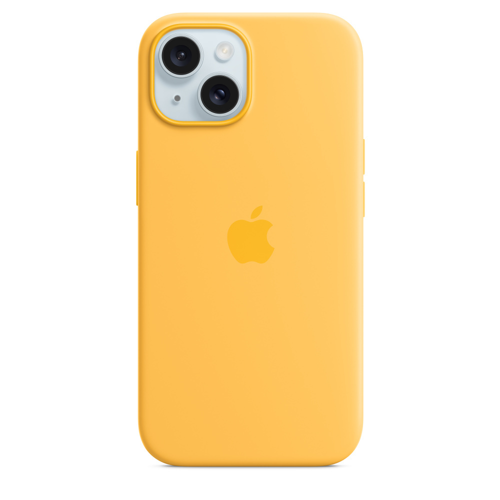 Zdjęcie do “iPhone 15 Silicone Case with MagSafe - Sunshine”.