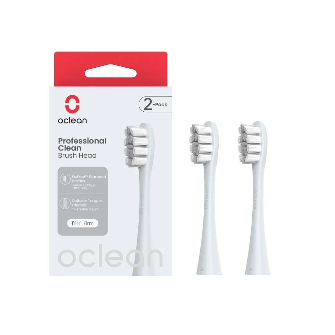 Oclean Professional Clean P1C9 Srebrny - główka 2-pak