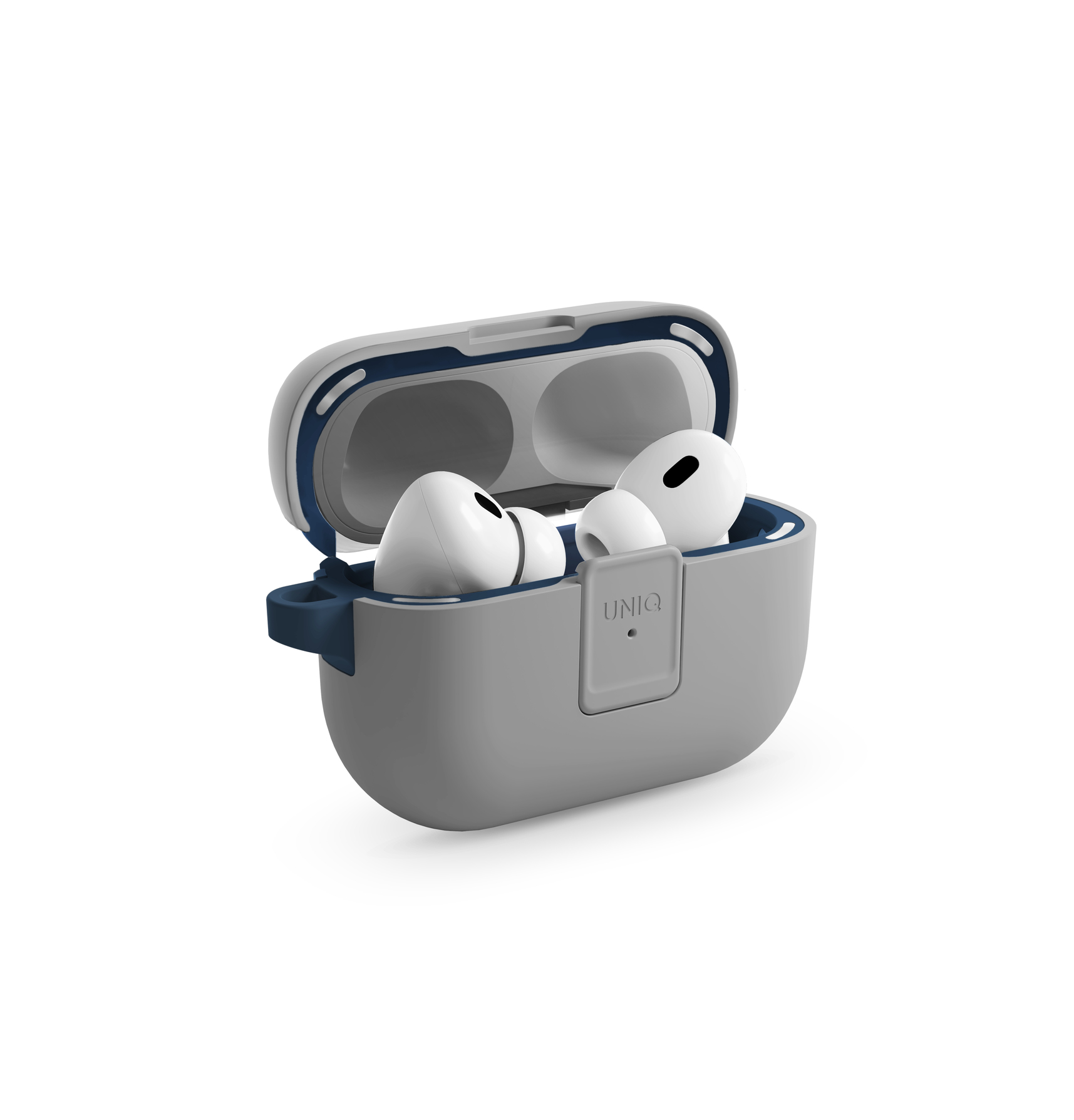 UNIQ Clyde Look Case szaro-niebieski - etui AirPods Pro Gen2