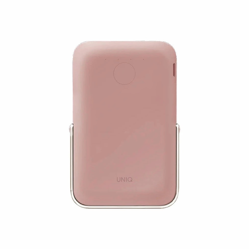 Zdjęcie do “UNIQ Hoveo 5000mAh Magnetic USB-C 20W różowy - powerbank”.