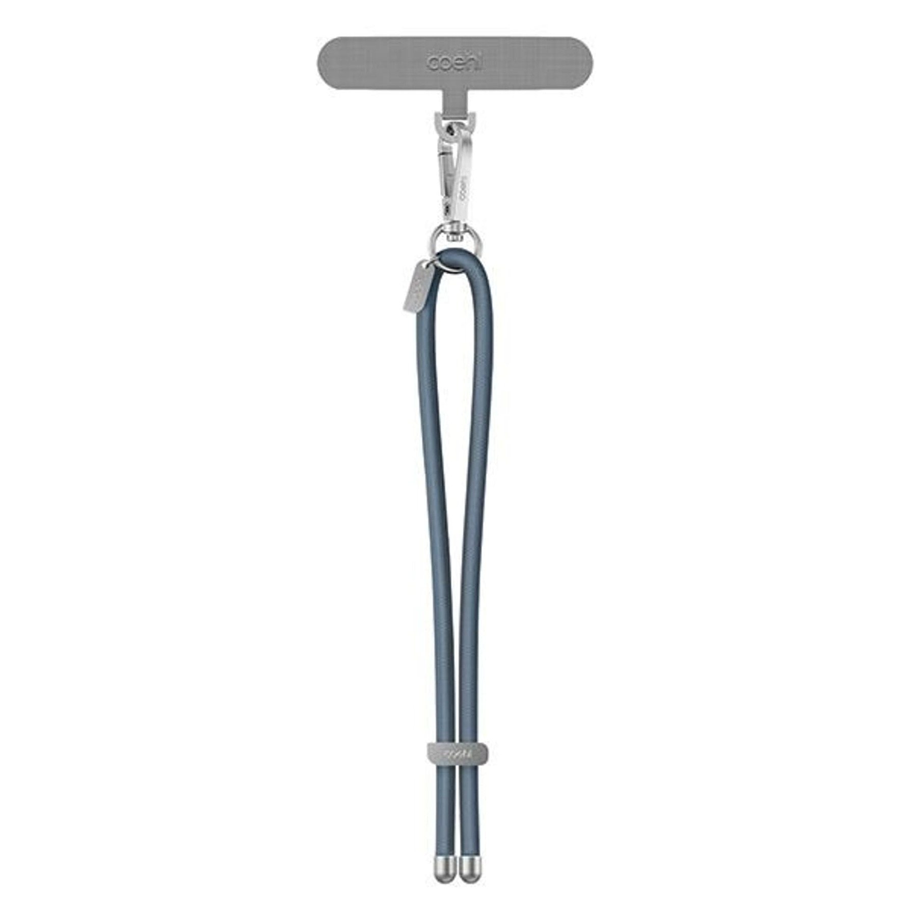 Zdjęcie do “UNIQ Coehl Laurel Ciemnoniebieski - smycz do telefonu”.