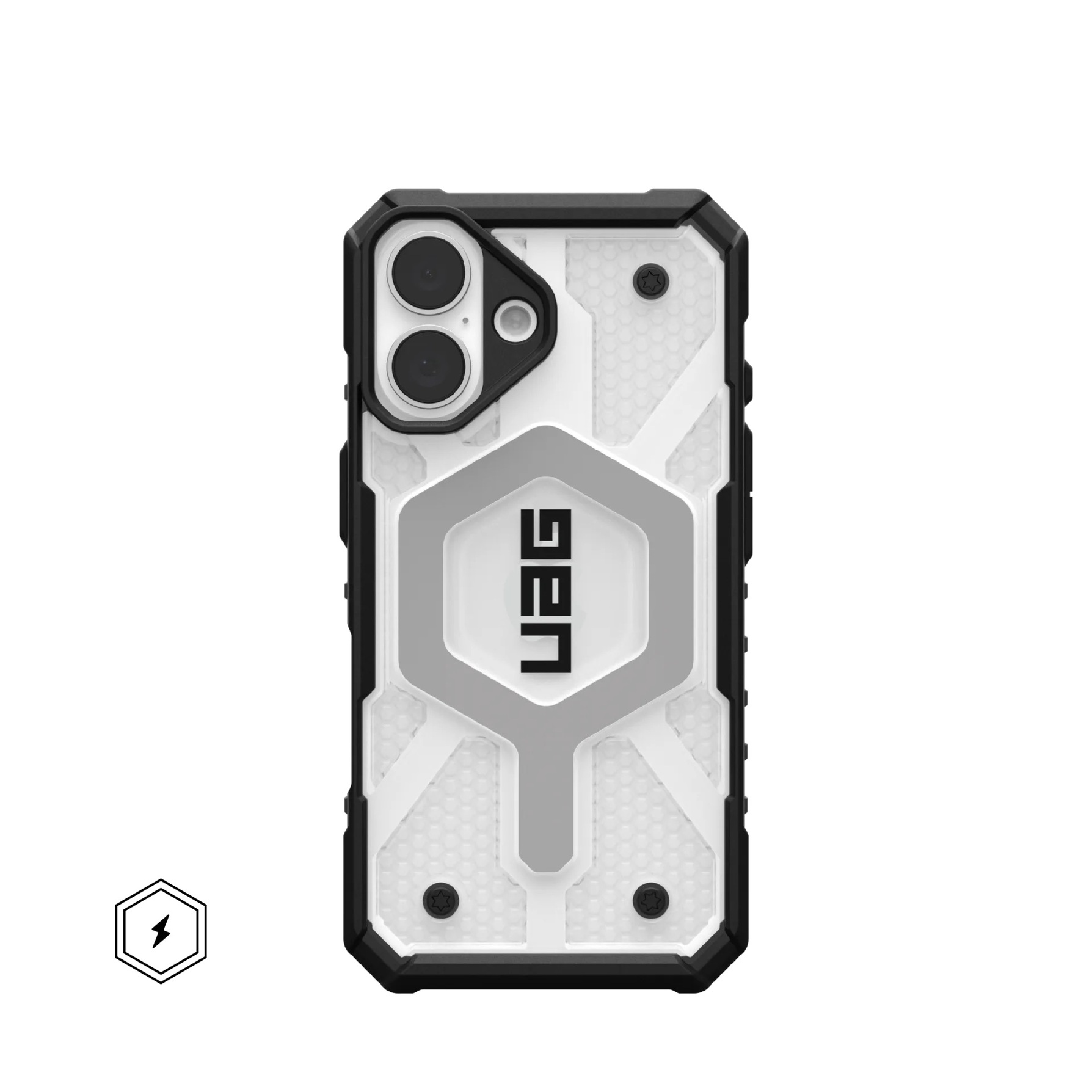 Zdjęcie do “UAG Pathfinder Clear Magsafe - etui iPhone 16 (Ice)”.