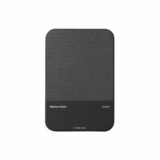 Native Union (Re)Classic Magnetic Power Bank 5000mAh Czarny - Powerbank