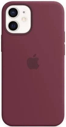 Apple iPhone 12 mini Silicone Case with MagSafe - Plum