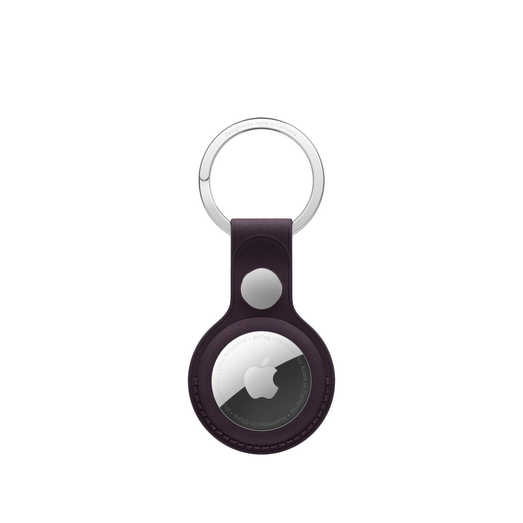 Zdjęcie do “Apple AirTag FineWoven Key Ring - Blackberry”.