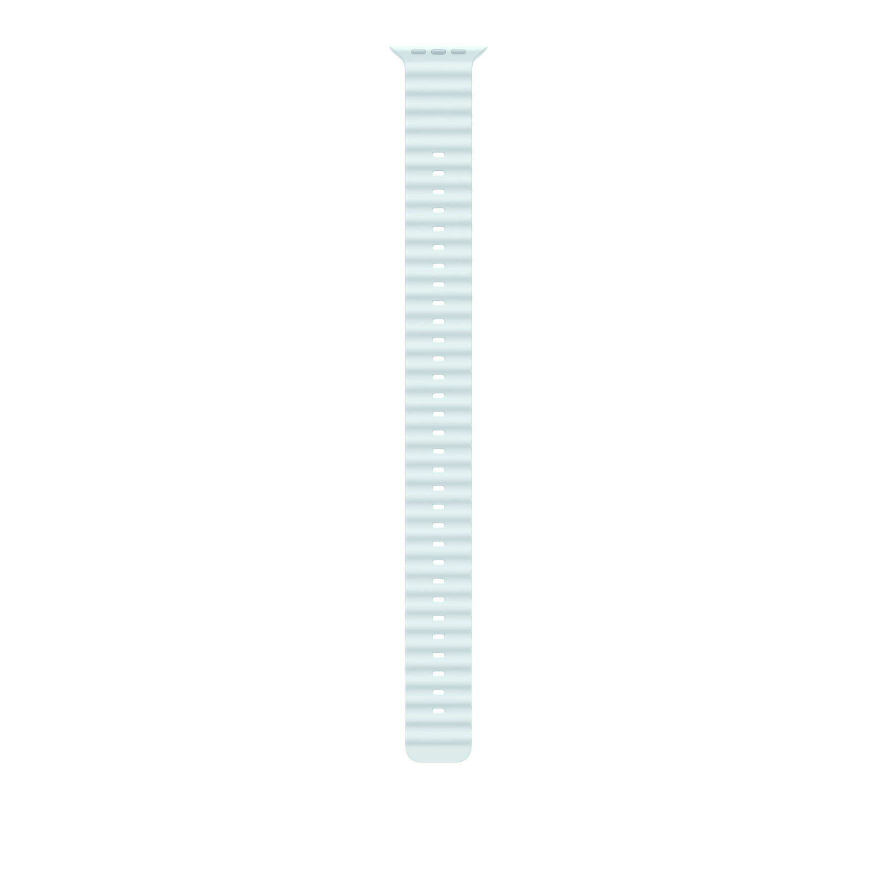 Zdjęcie do “Apple 49mm Ice Blue Ocean Band Extension - Natural Titanium Finish”.