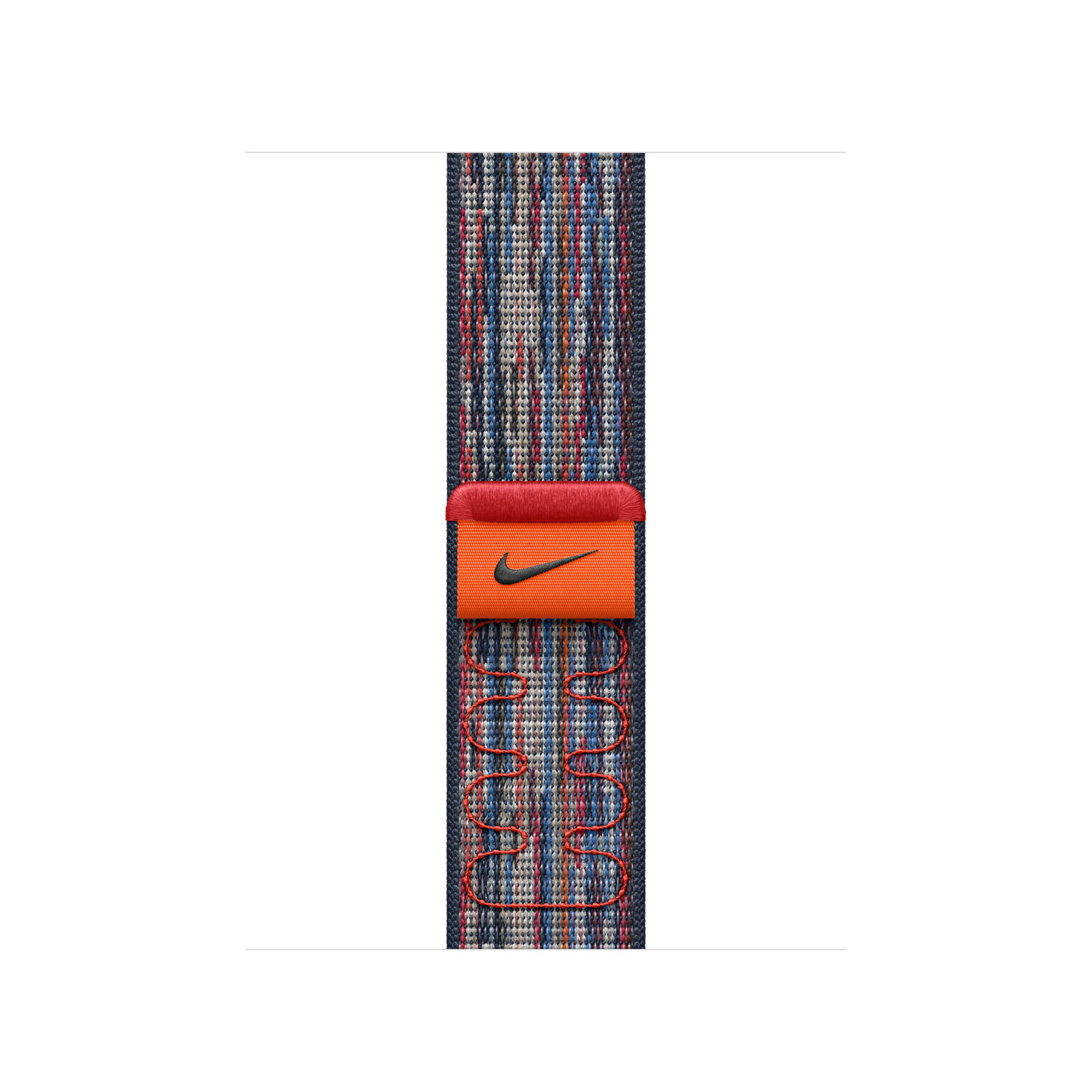 Zdjęcie do “Apple 42mm Blue/Red Nike Sport Loop”.