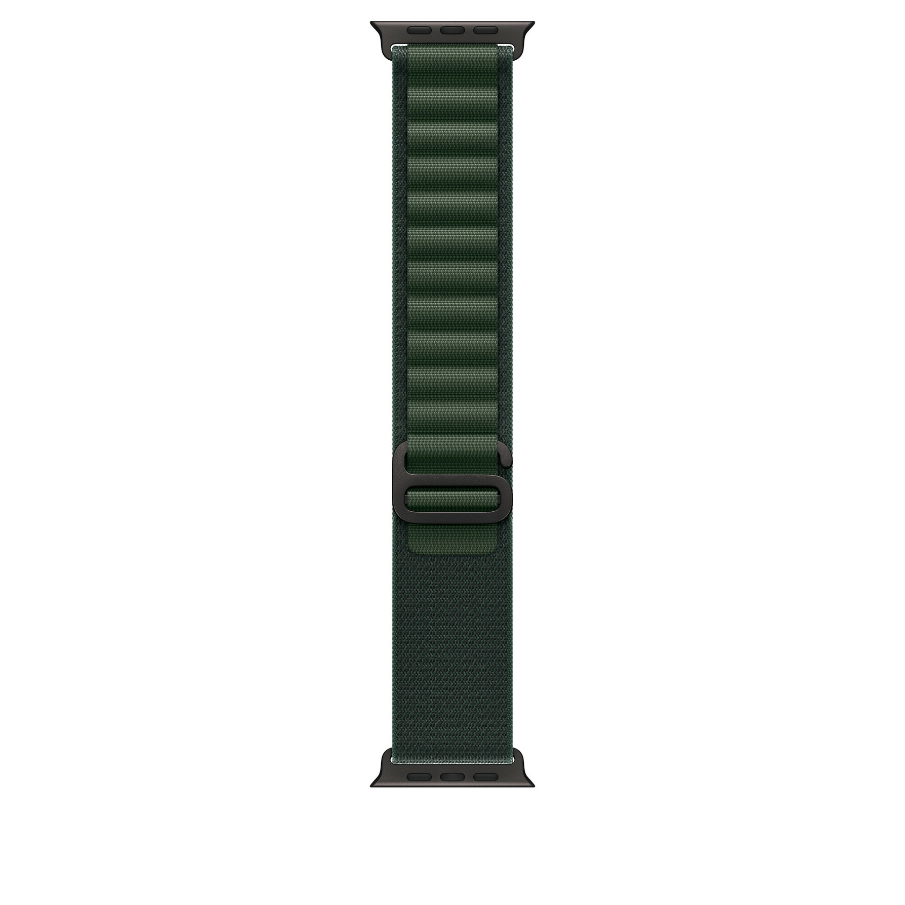 Zdjęcie do “Apple 49mm Dark Green Alpine Loop - Medium - Black Titanium Finish”.
