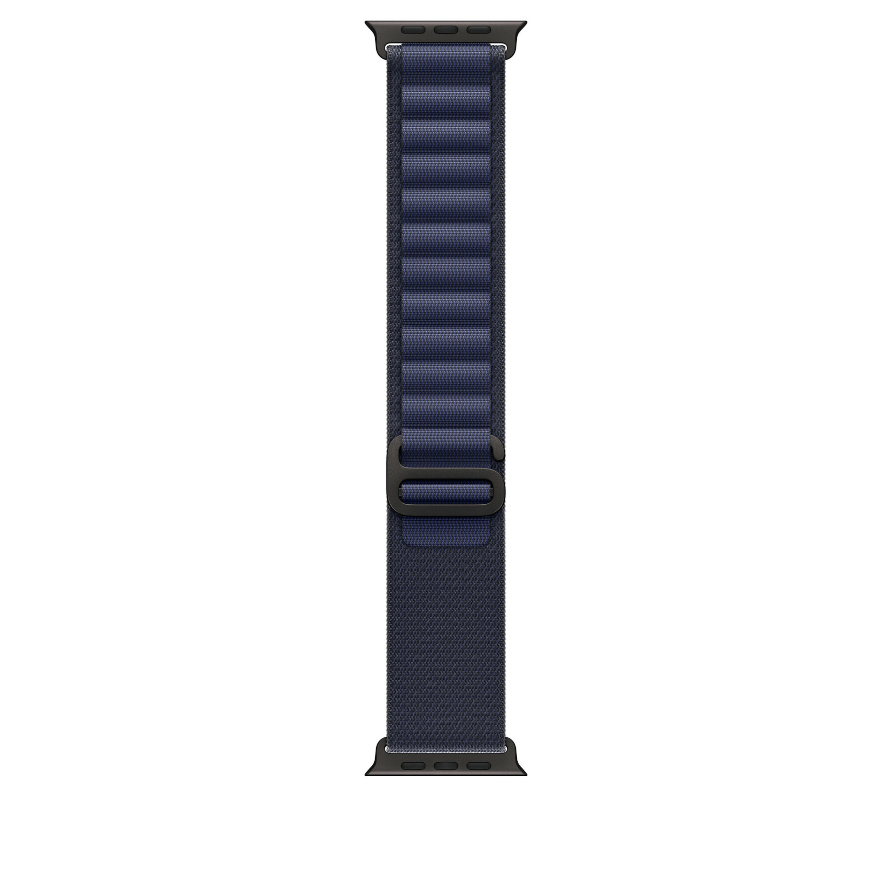 Zdjęcie do “Apple 49mm Navy Alpine Loop - Medium - Black Titanium Finish”.