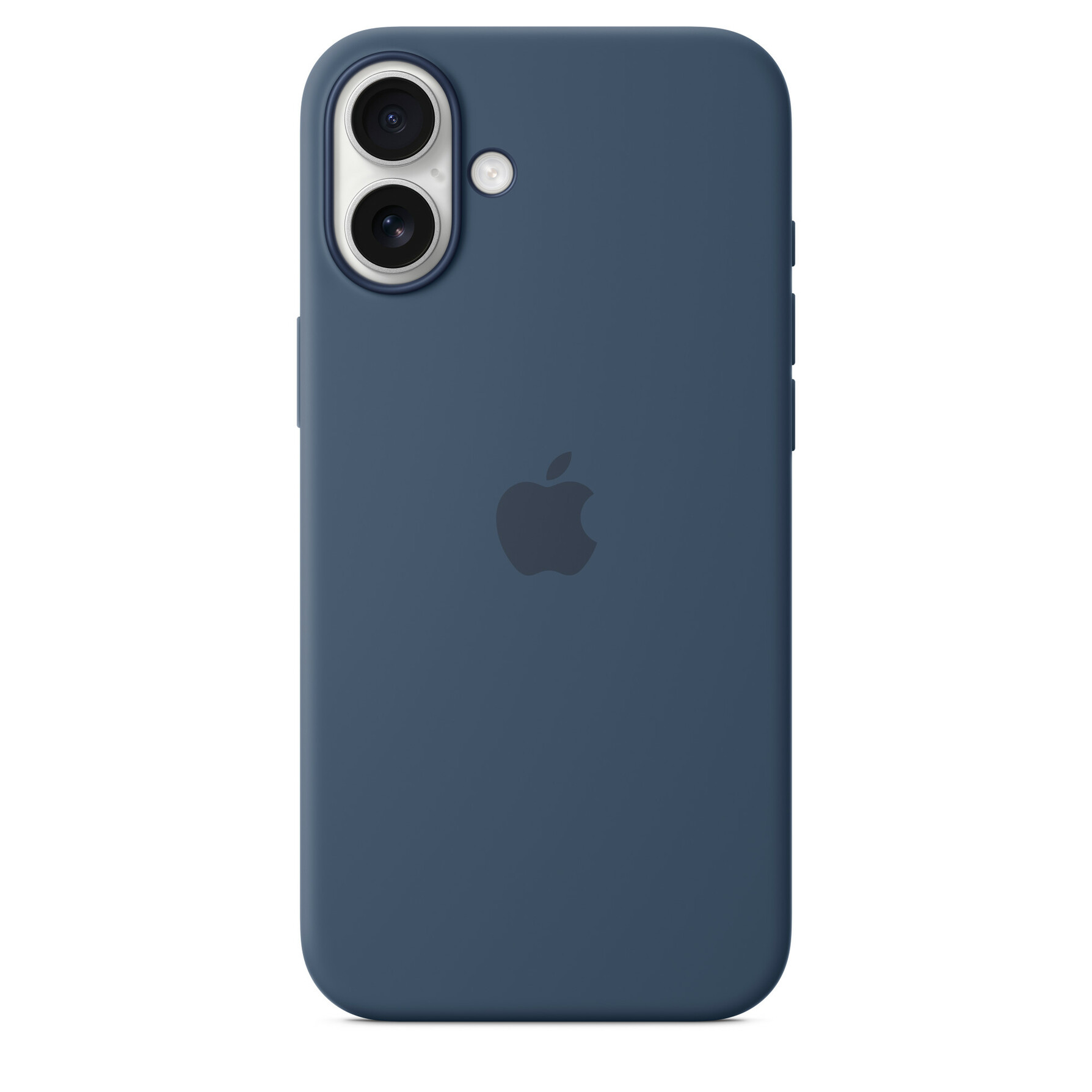 Zdjęcie do “Apple iPhone 16 Plus Silicone Case with MagSafe - Denim”.