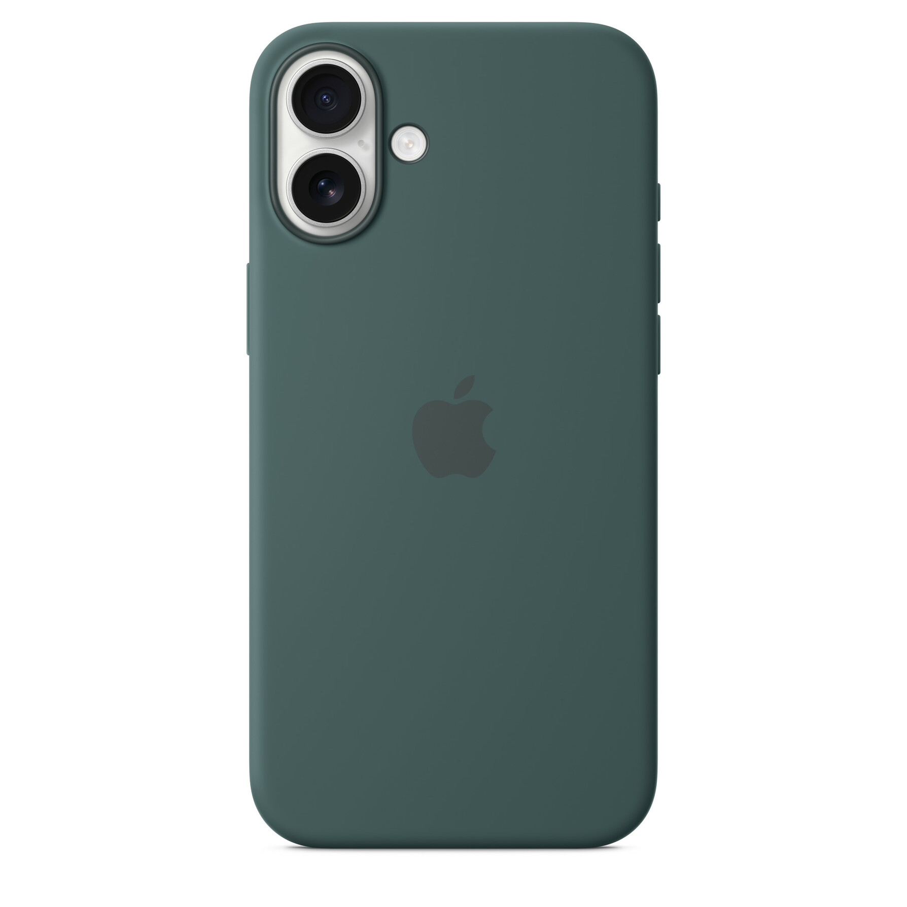 Zdjęcie do “Apple iPhone 16 Plus Silicone Case with MagSafe - Lake Green”.