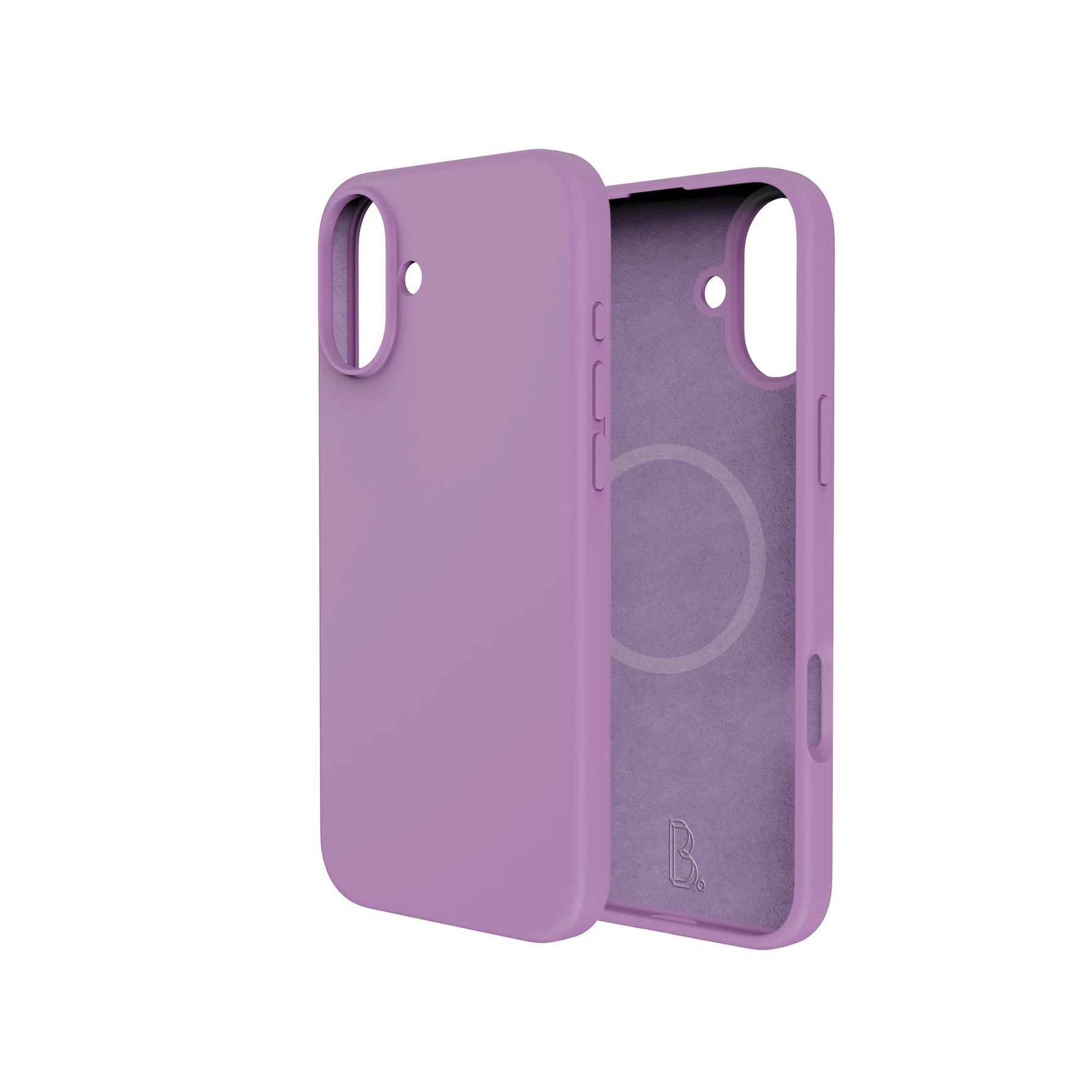 Zdjęcie do “B.Safe Magnetic Silicon Case Różowy - etui iPhone 16”.