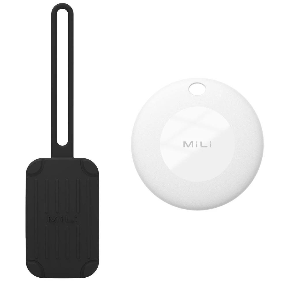 Zdjęcie do “MiLi Mitag Plus Luggage Tag Black - zawieszka do bagażu z lokalizatorem”.