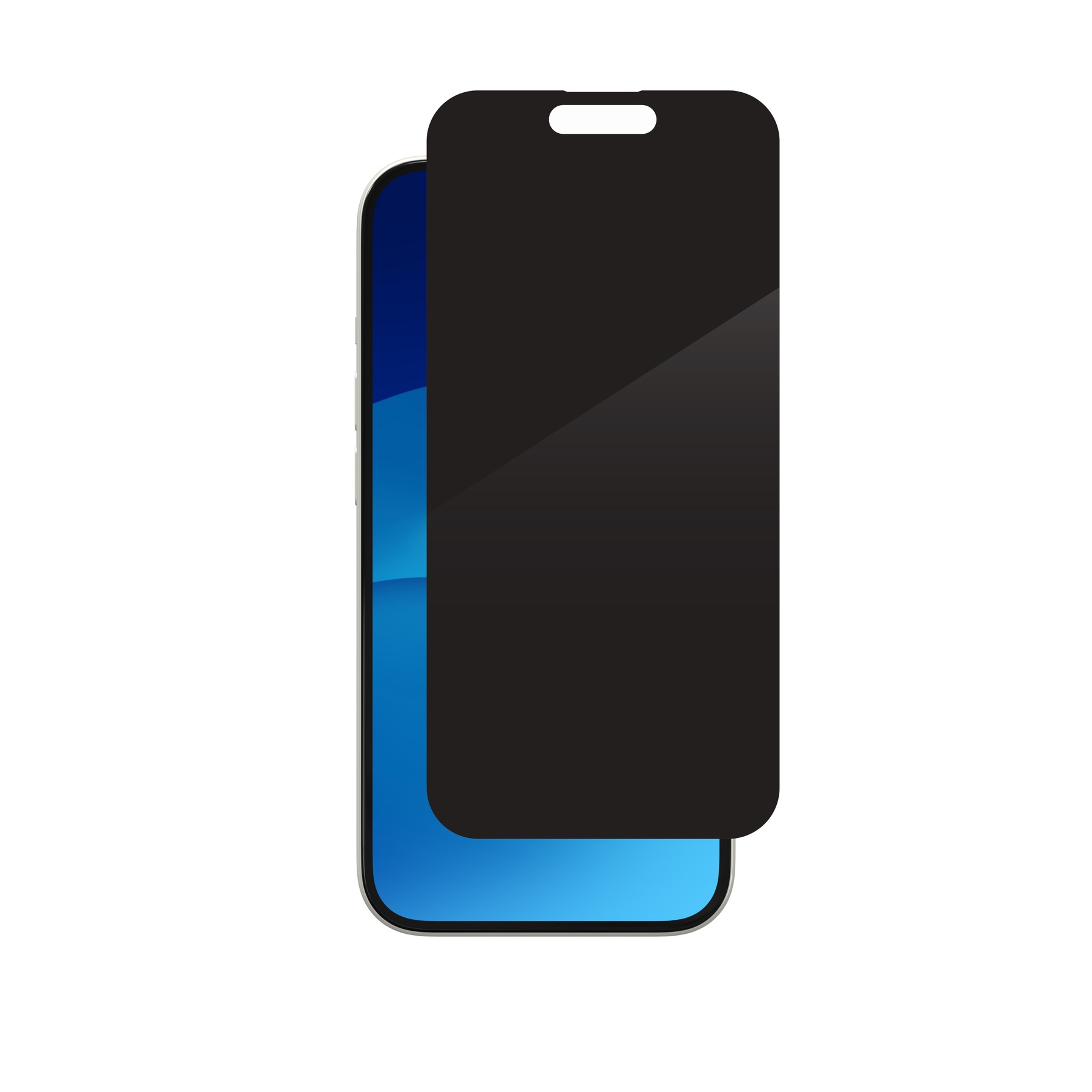 Zdjęcie do “Zagg InvisibleShield Glass Elite Privacy - szkło prywatyzujące iPhone 15”.