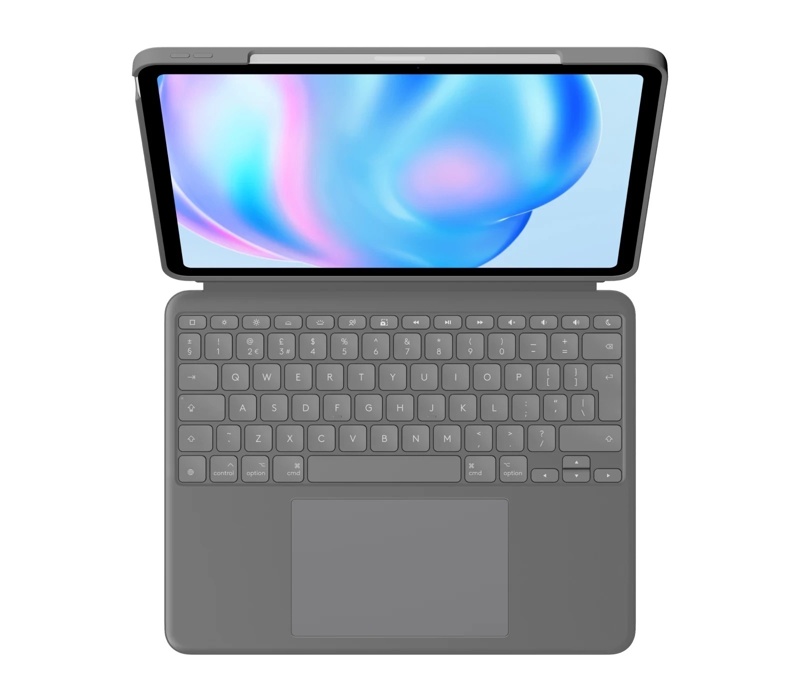 Zdjęcie do “Logitech Combo Touch Szary UK - klawiatura iPad Air 13" M2 (2024)”.