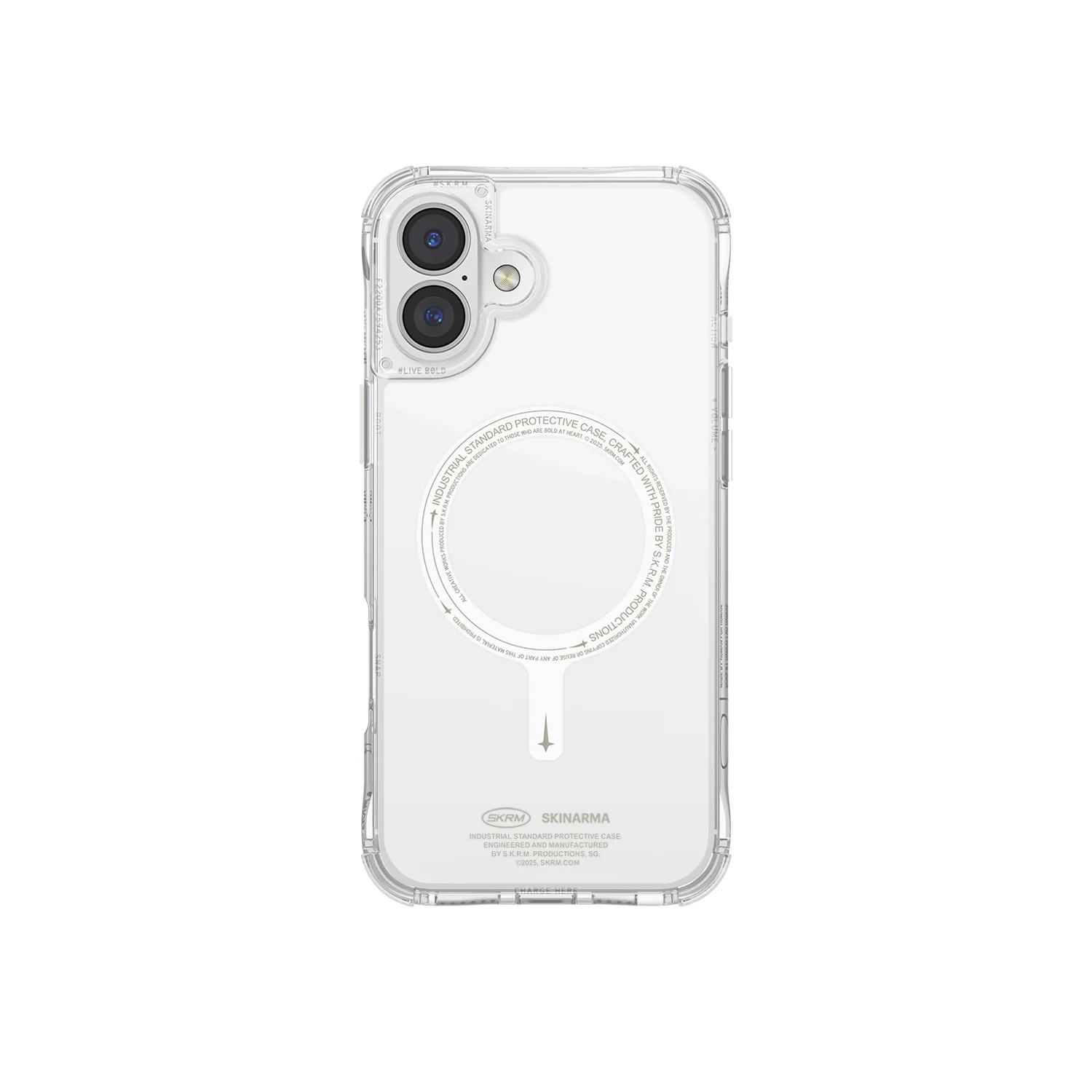 Zdjęcie do “Skinarma Saido MagSafe zielony - etui iPhone 16”.