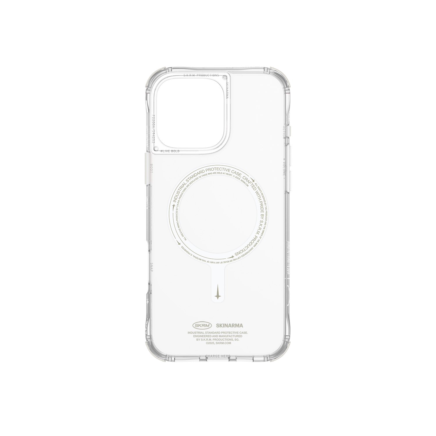 Zdjęcie do “Skinarma Saido MagSafe zielony - etui iPhone 16 Pro Max”.