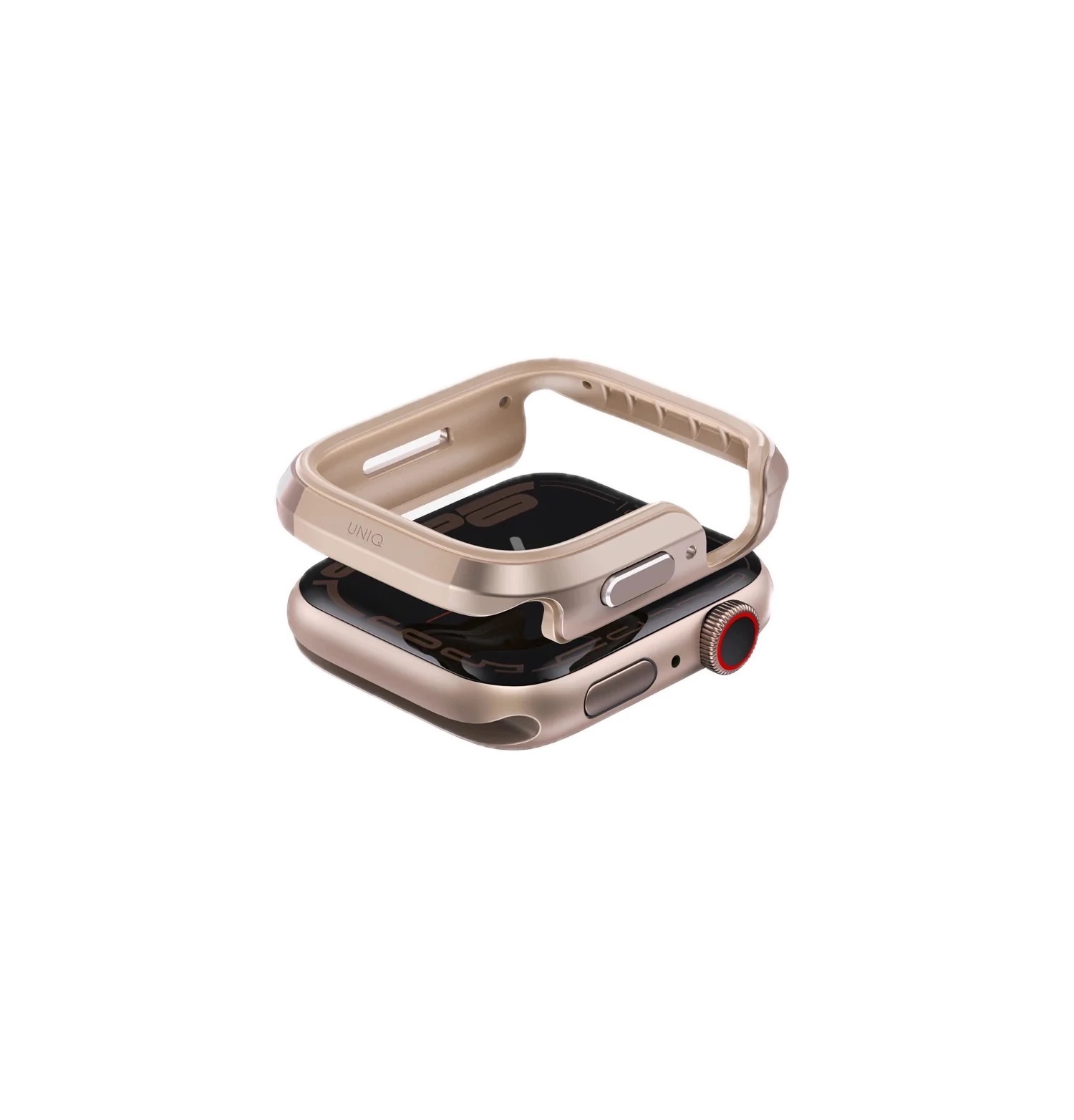 Zdjęcie do “UNIQ Valencia złoty - etui Apple Watch 42mm”.