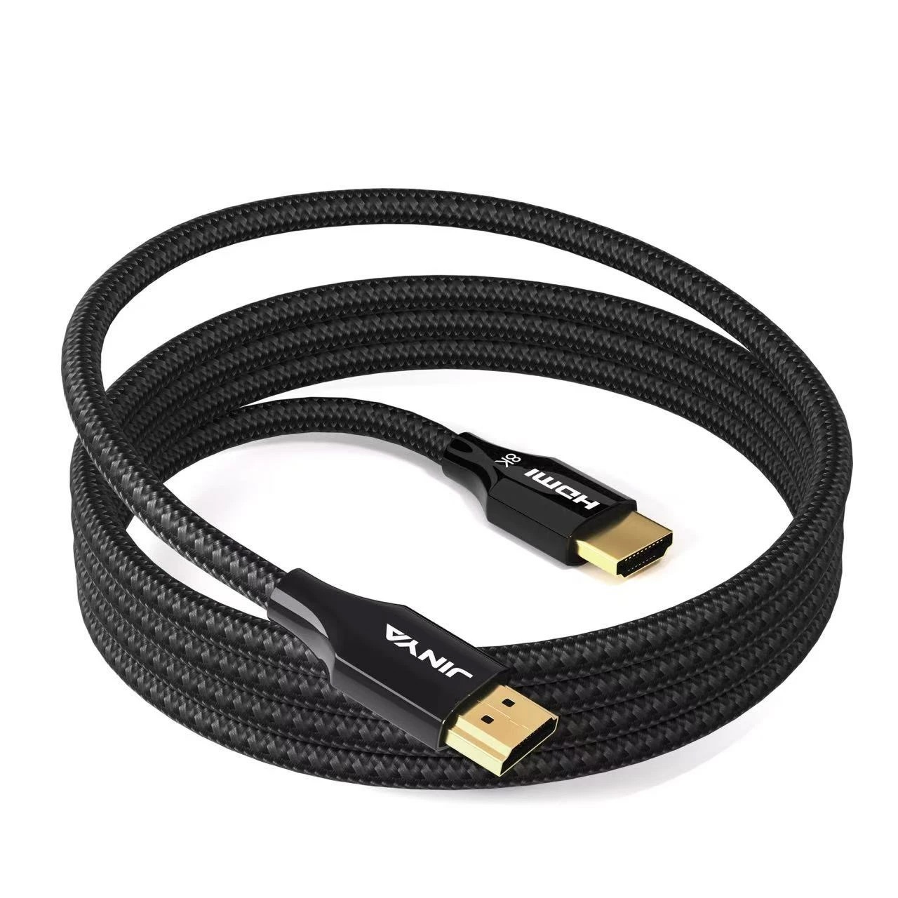 Zdjęcie do “Jinya HDMI To HDMI Cable 8K 2m czarny - kabel HDMI”.