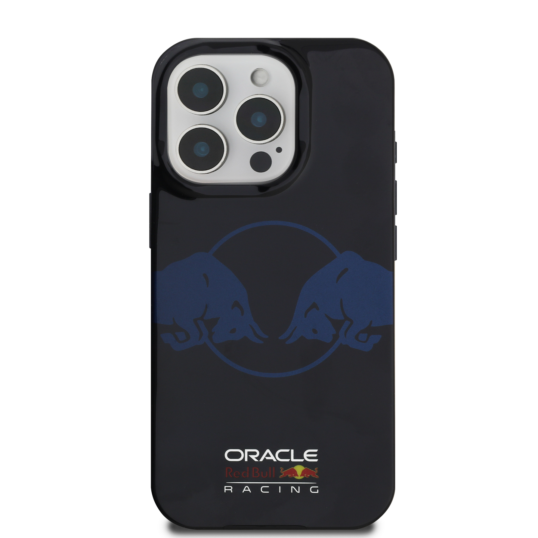 Zdjęcie do “Red Bull IML Two Bulls MagSafe granatowy - etui iPhone 16 Pro Max”.