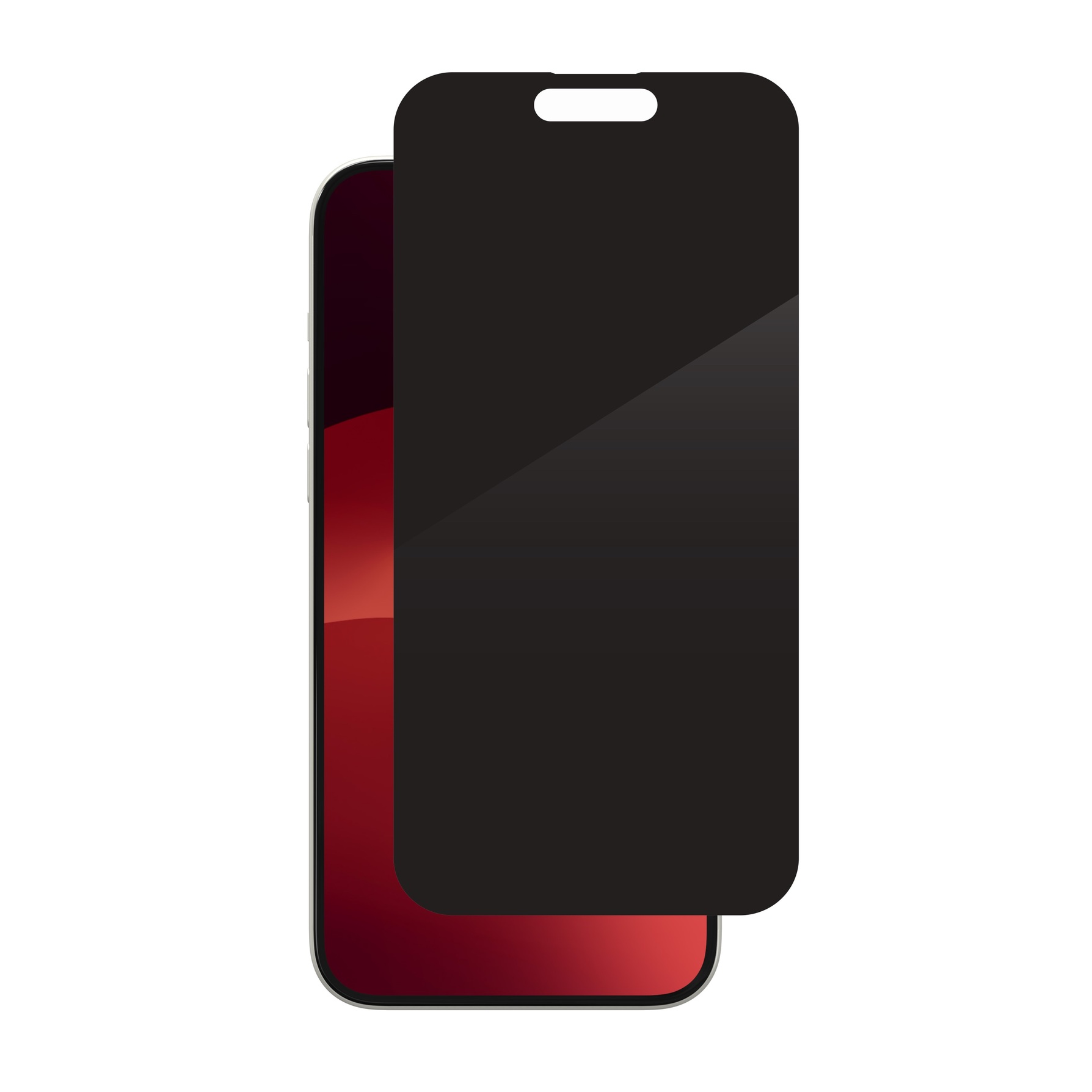Zdjęcie do “Zagg InvisibleShield Glass Elite Privacy - szkło prywatyzujące iPhone 15 Plus/16 Plus”.