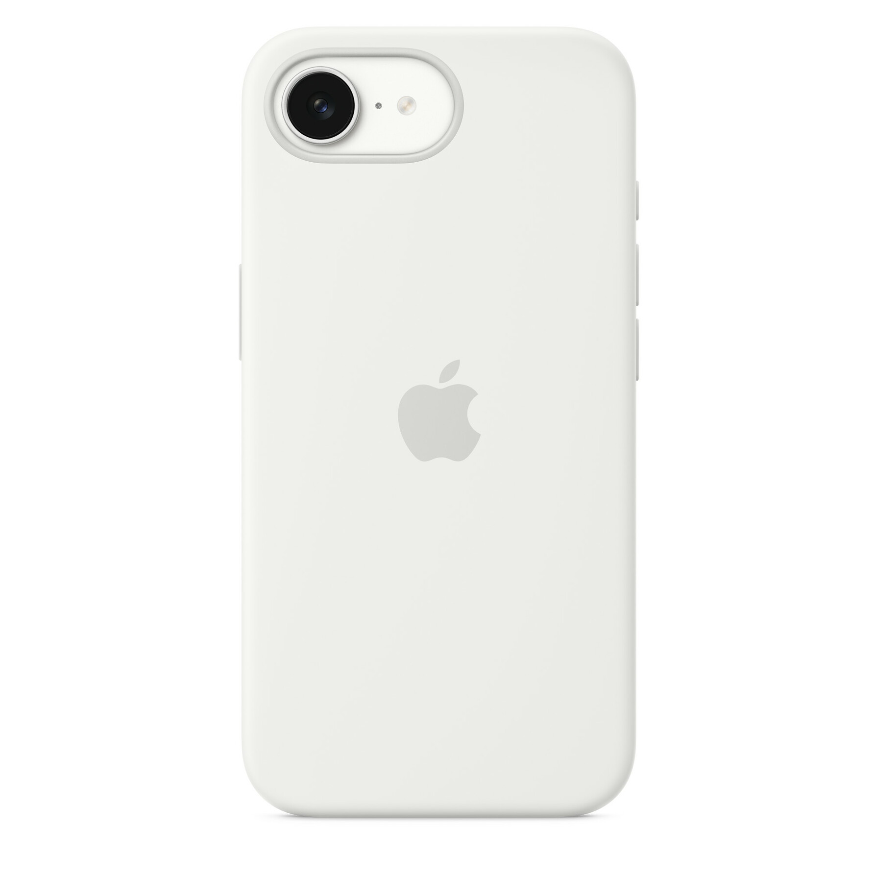 Zdjęcie do “Apple iPhone 16e Silicone Case – White”.