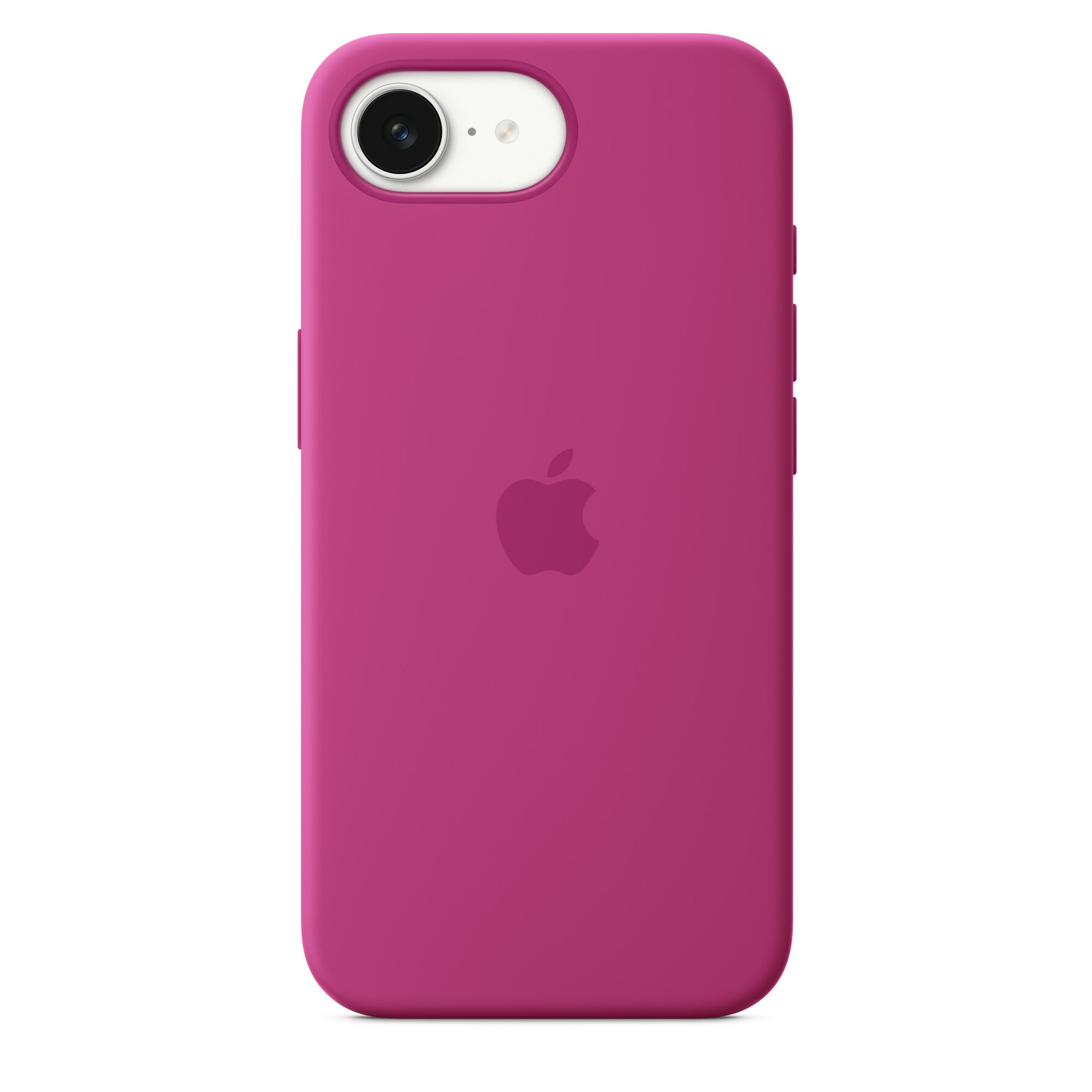 Zdjęcie do “Apple iPhone 16e Silicone Case – Fuchsia”.