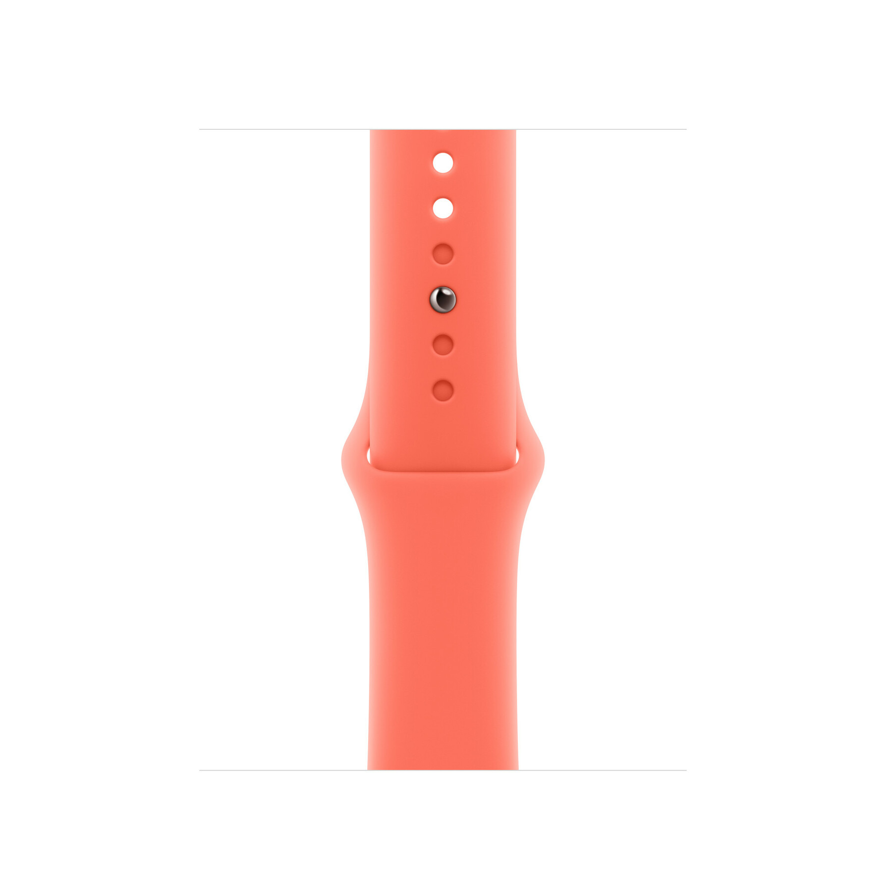 Zdjęcie do “Apple 40mm Tangerine Sport Band - M/L”.