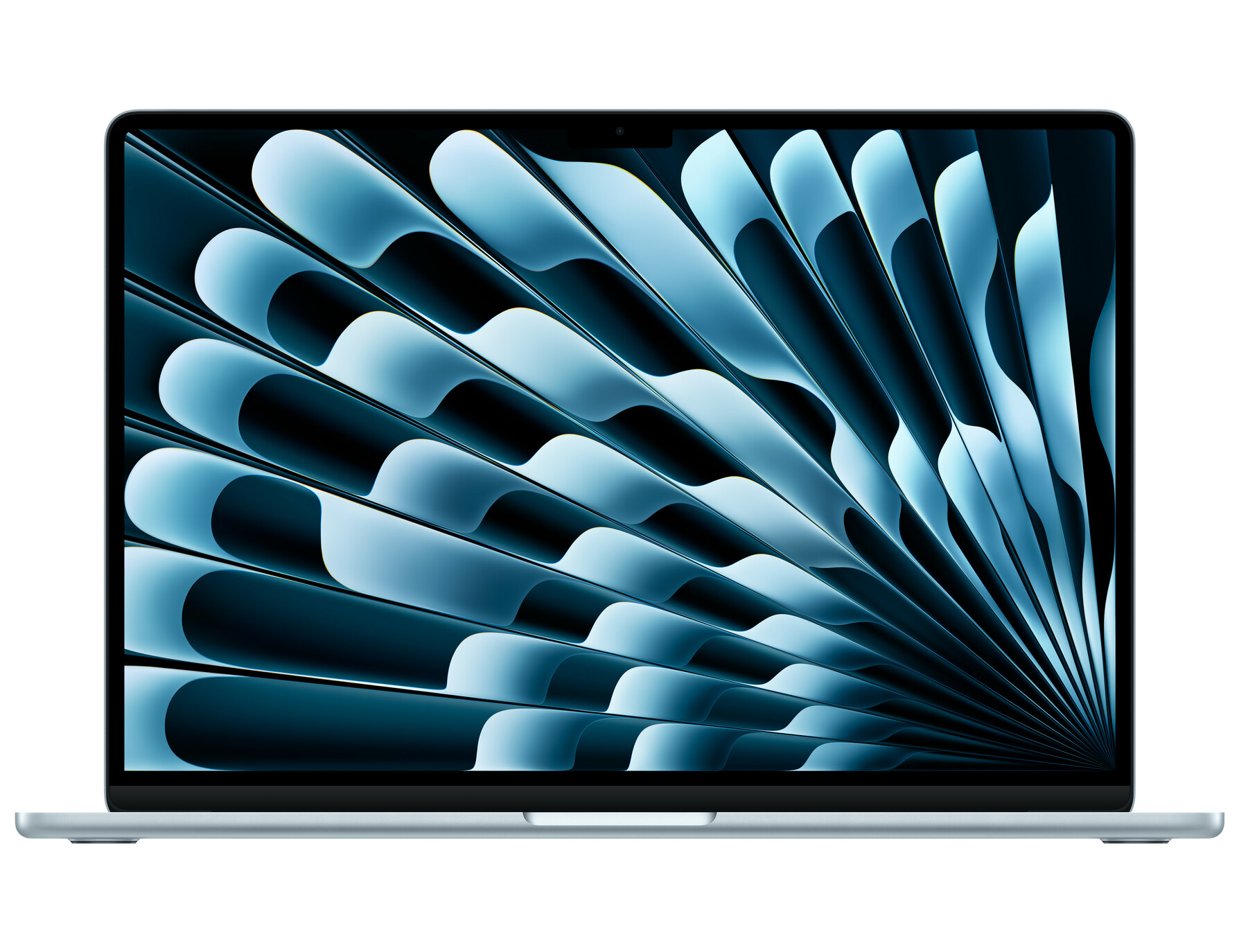 Zdjęcie do “Apple MacBook Air 15", 10-rdzeniowy procesor M4 (GPU 10 rdzeni), RAM 24 GB, dysk 512 GB SSD, 70 W - Błękitny”.