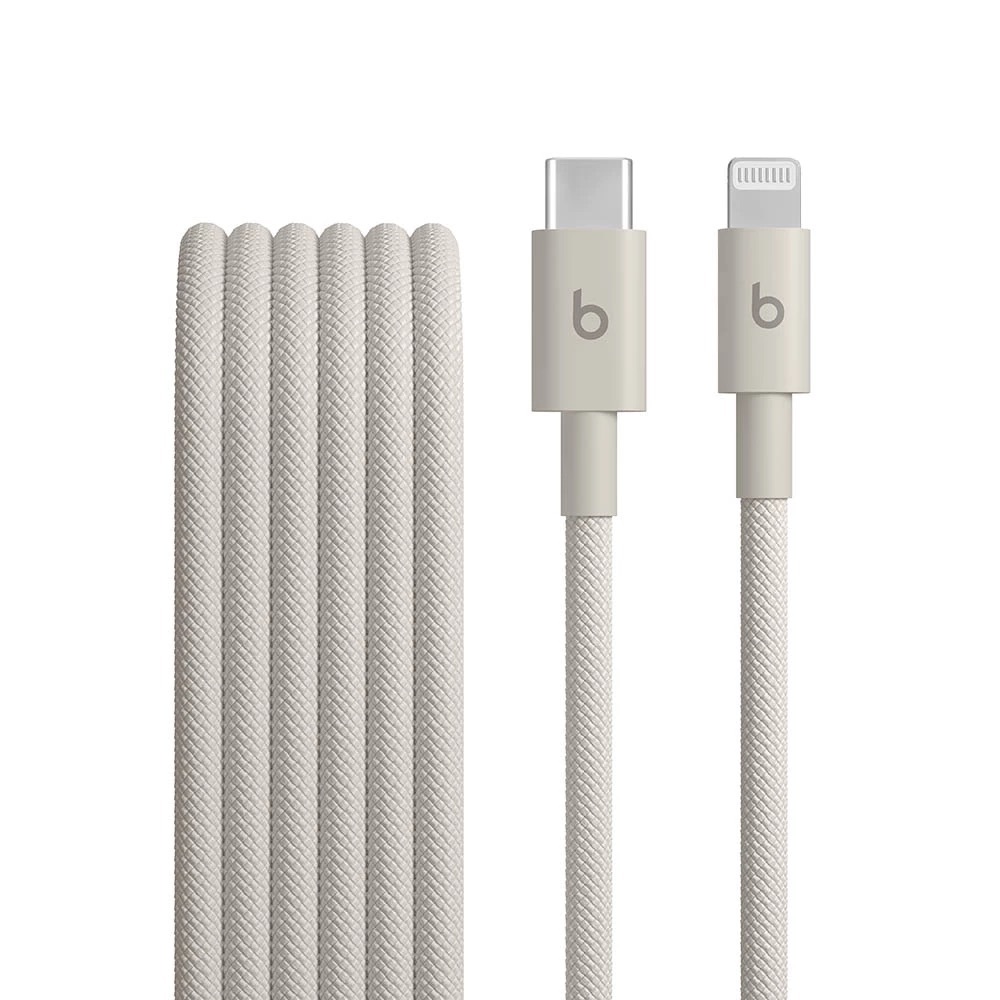 Zdjęcie do “Beats USB-C to Lightning Woven Cable (1.5 m) - Surge Stone”.