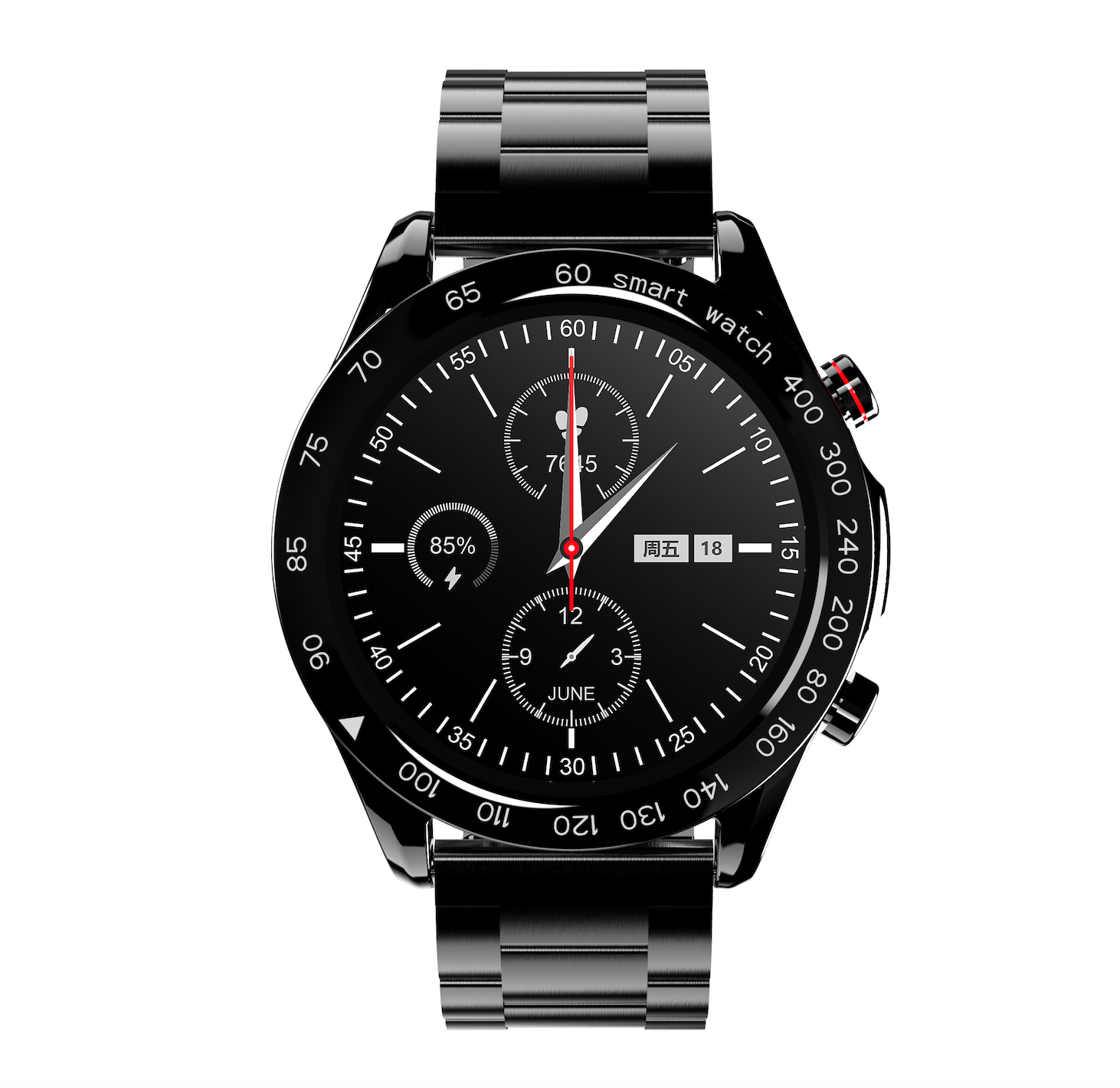 Zdjęcie do “HiFuture FutureGo Pro czarny - smartwatch”.