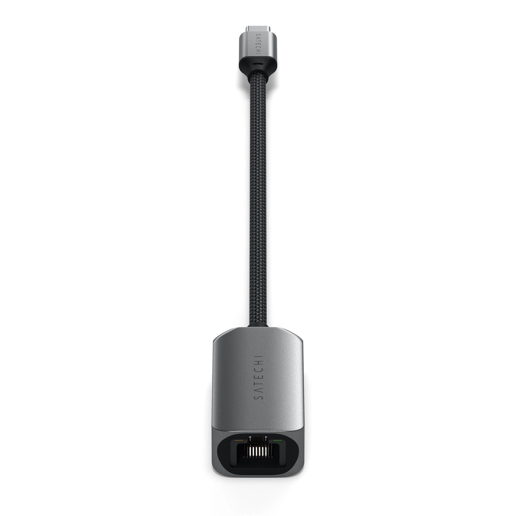 Zdjęcie do “Satechi Ethernet Adapter Gwiezdna Szarość - przejściówka USB-C”.