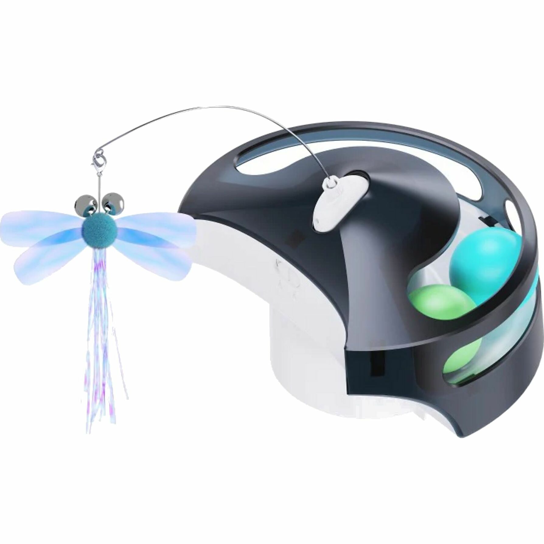 Zdjęcie do “EnaBot Rola PetPal Interactive Toy - interaktywny moduł zabaw dla psa i kota do robota PetPal”.