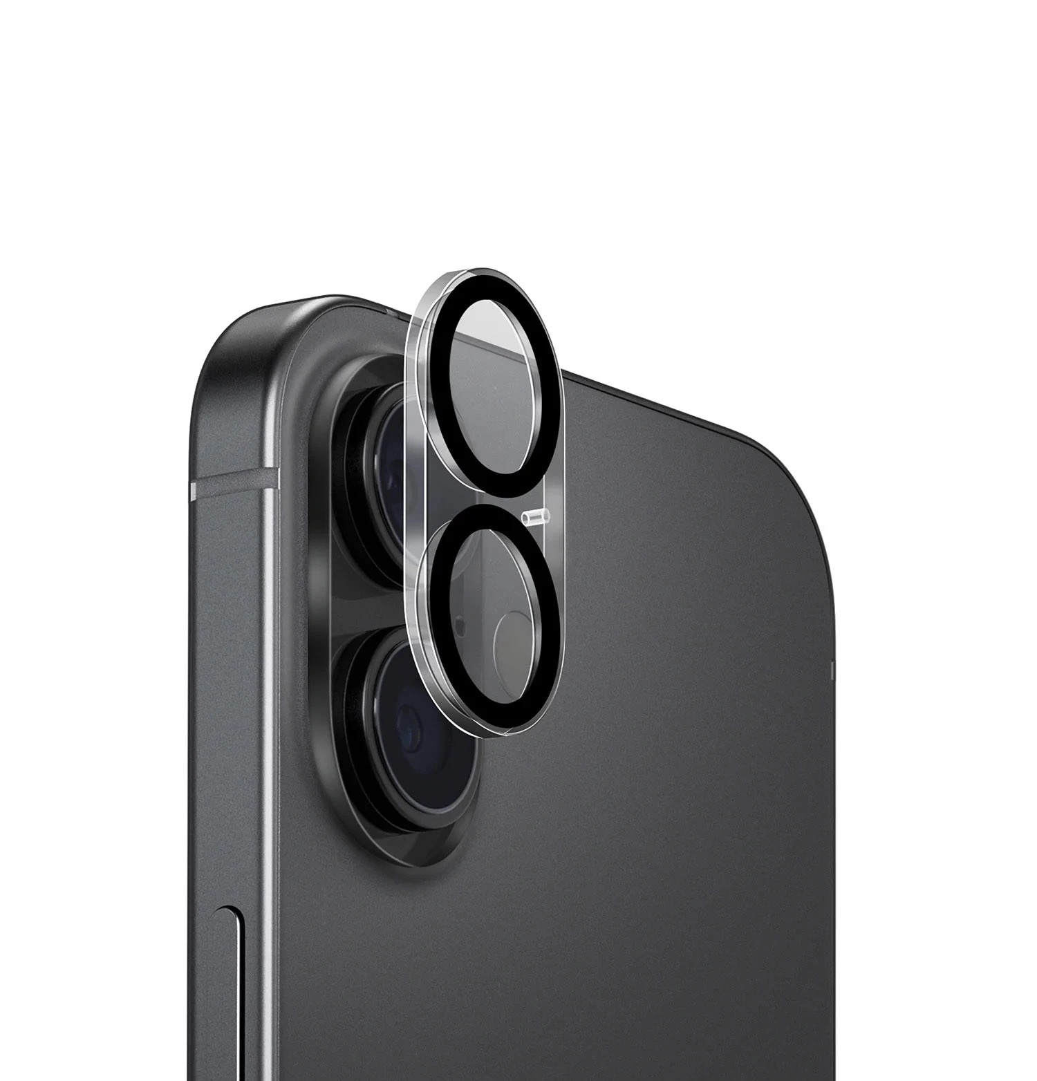 Zdjęcie do “UNIQ Optix Clearshield Frameguard camera lens - szkło ochronne na kamerę iPhone 17”.