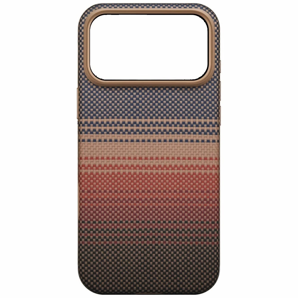 Zdjęcie do “PITAKA Aramid UltraGuard brązowy - etui iPhone 17 Pro Max”.