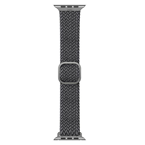 Zdjęcie do “UNIQ Aspen Braided Szary - pasek Apple Watch 44/42/45/49 mm”.