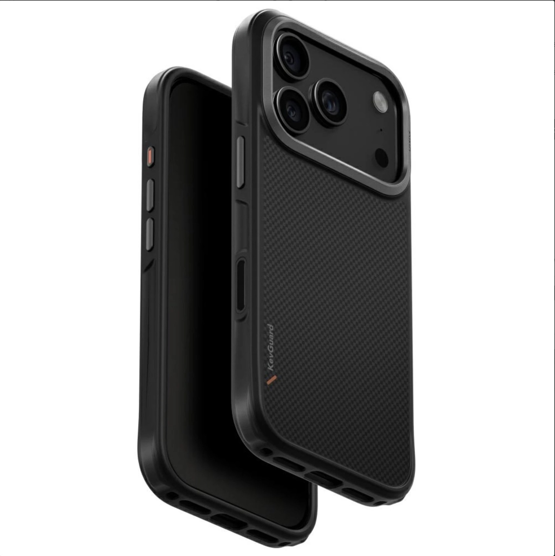 Zdjęcie do “UNIQ Keva MagSafe czarny - etui iPhone 17 Pro”.