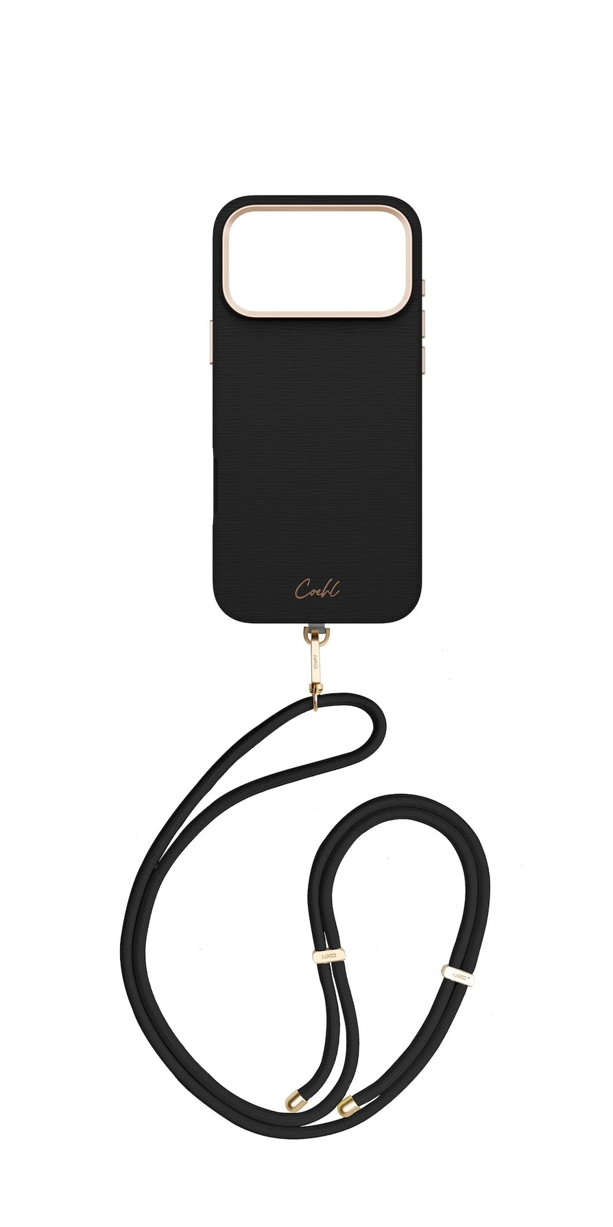 Zdjęcie do “UNIQ Coehl Mirelle MagSafe czarny - etui iPhone 17 Pro Max”.