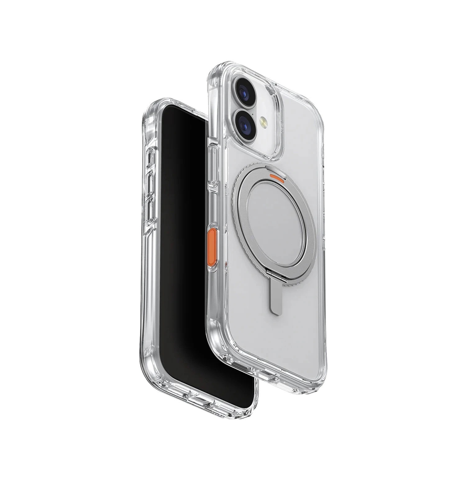 Zdjęcie do “UNIQ Swivix 360 Rotating Kickstand biały - etui iPhone 17”.