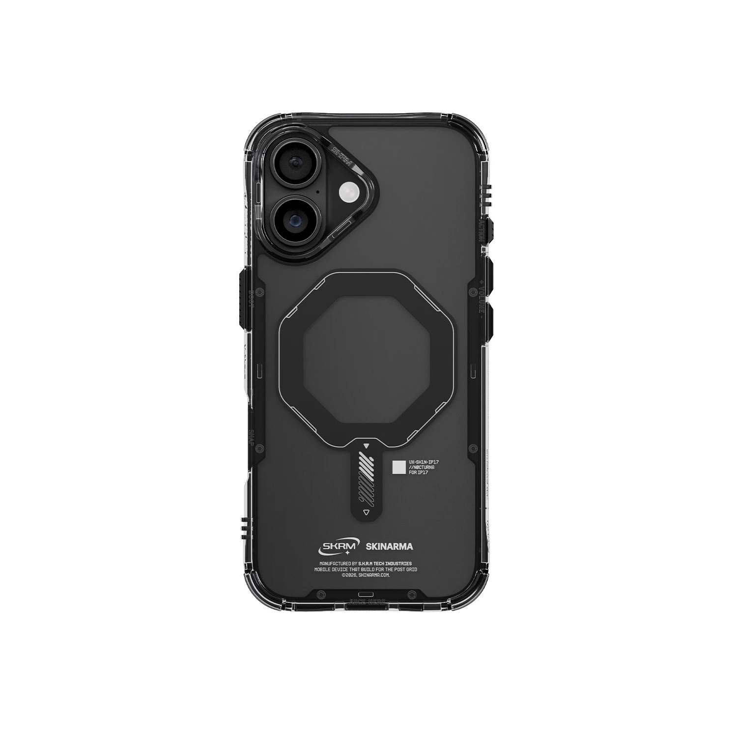 Zdjęcie do “Skinarma Saido MagSafe czarny - etui iPhone 17”.