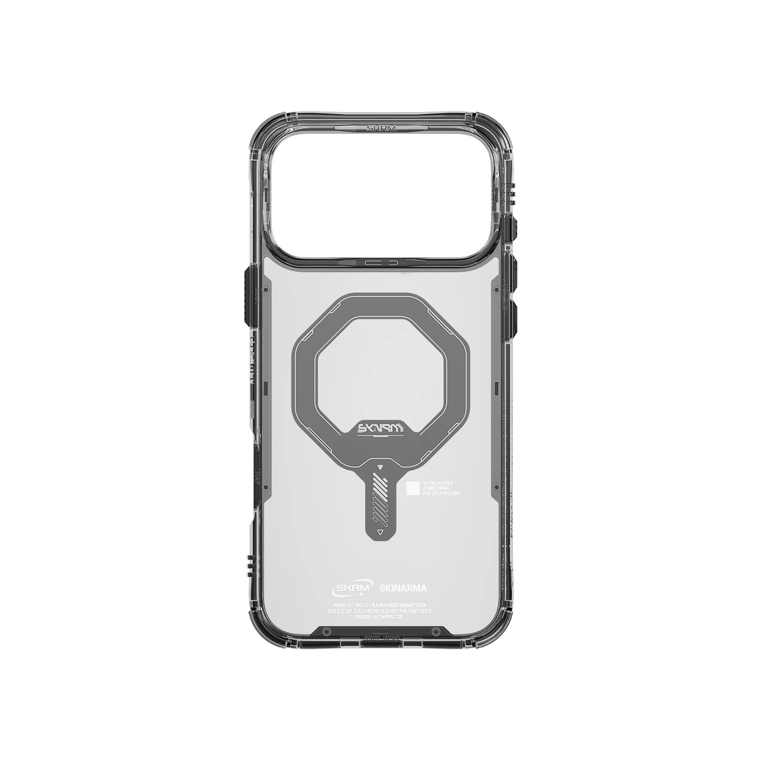 Zdjęcie do “Skinarma Saido MagSafe grafitowy - etui iPhone 17 Pro Max”.